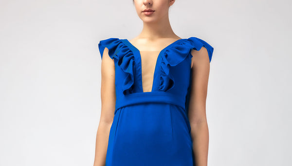 Stella St. Clair Pisa Royal Blue Dress