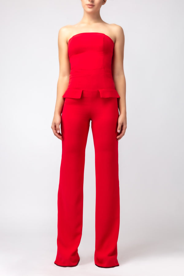 RED JUMPSUIT